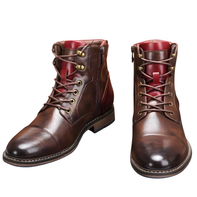 Bosse™ | Bottines en Cuir Authentique au Style Intemporel