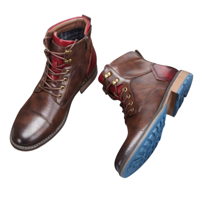 Bosse™ | Bottines en Cuir Authentique au Style Intemporel